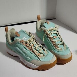 FILA Men's Aqua Disruptors Chunky Sneakers Size 10.5